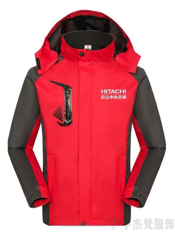 创意文化衫工装定制：HITACHI(图3)